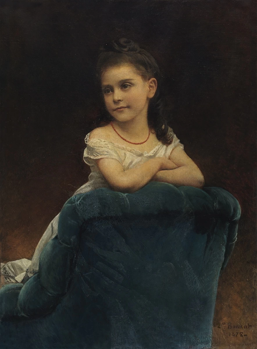 Léon Bonnat - Ritratto di Margherita Franchetti, Musée Bonnat, Helleu, Bayonne